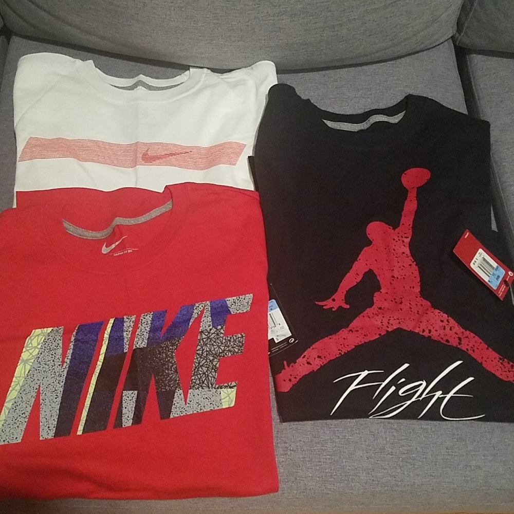 3 Nike Jordan t-shirts brand new sz Medium